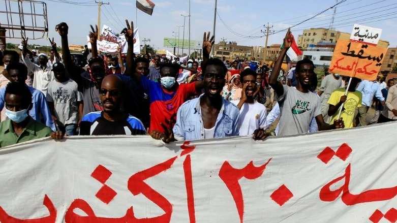مظاهرات في السودان - الصورة لفرانس 24